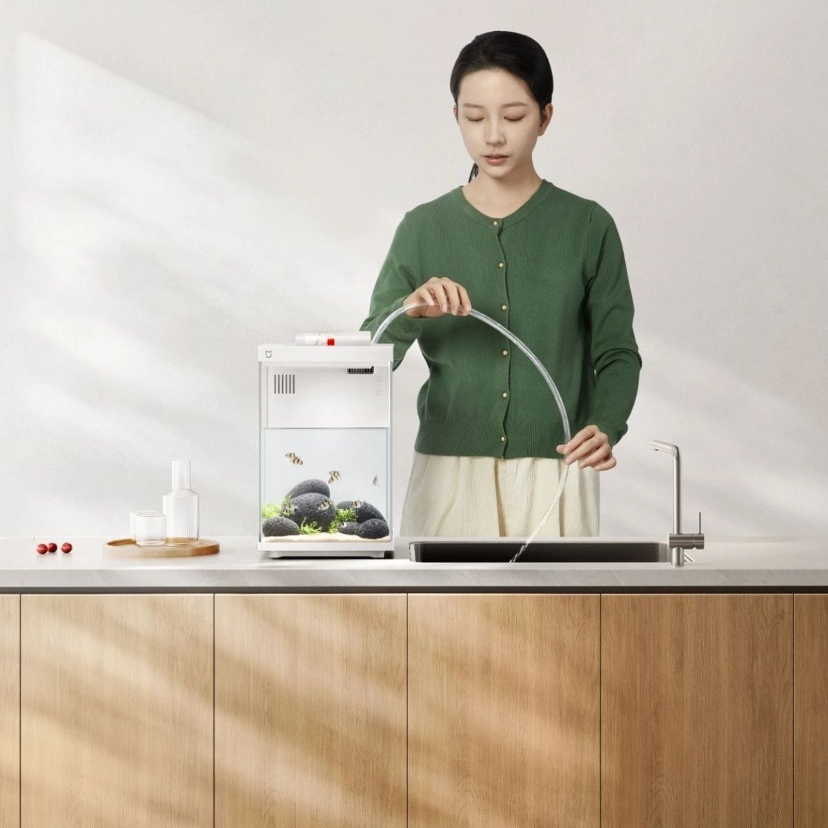 Mijia Smart Desktop Aquarium 1 - Xiaomi Aquarium Fish Tank 评论和价格