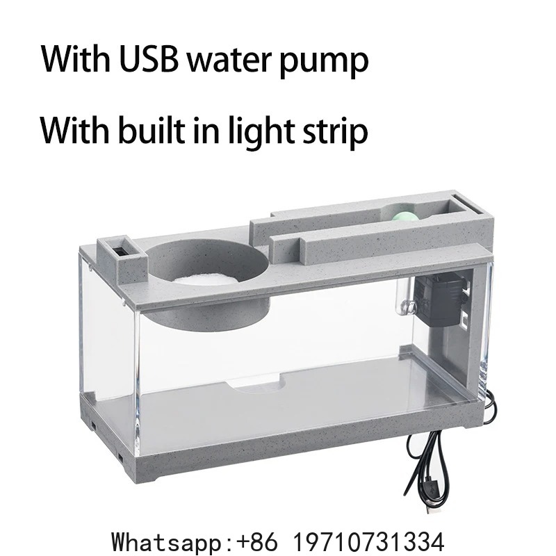 Aquarium Fish Tank Kit Built-i - Aquarium Light 评论和价格