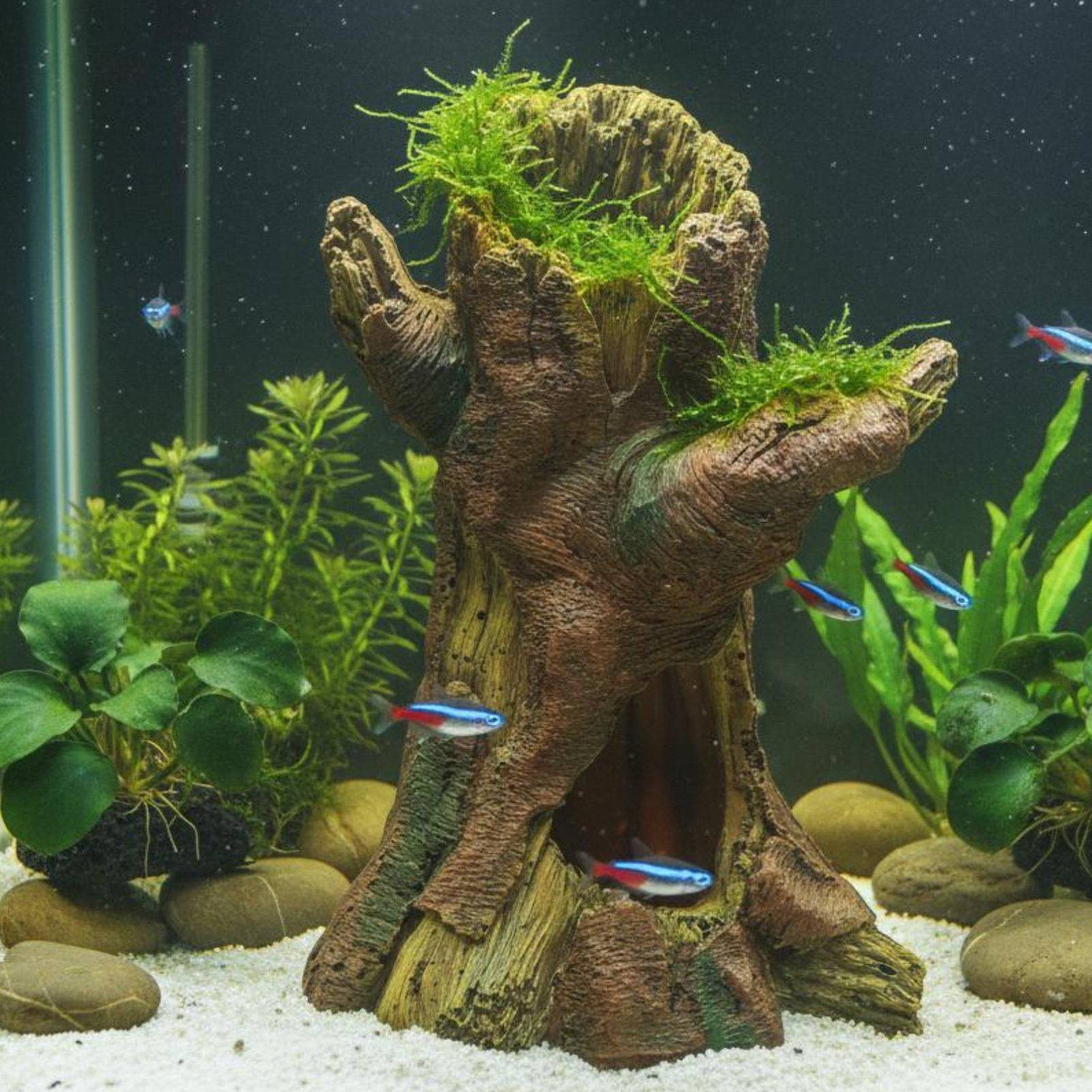 Aquarium Landscaping Decoratio - Aquarium Decor 评论和价格