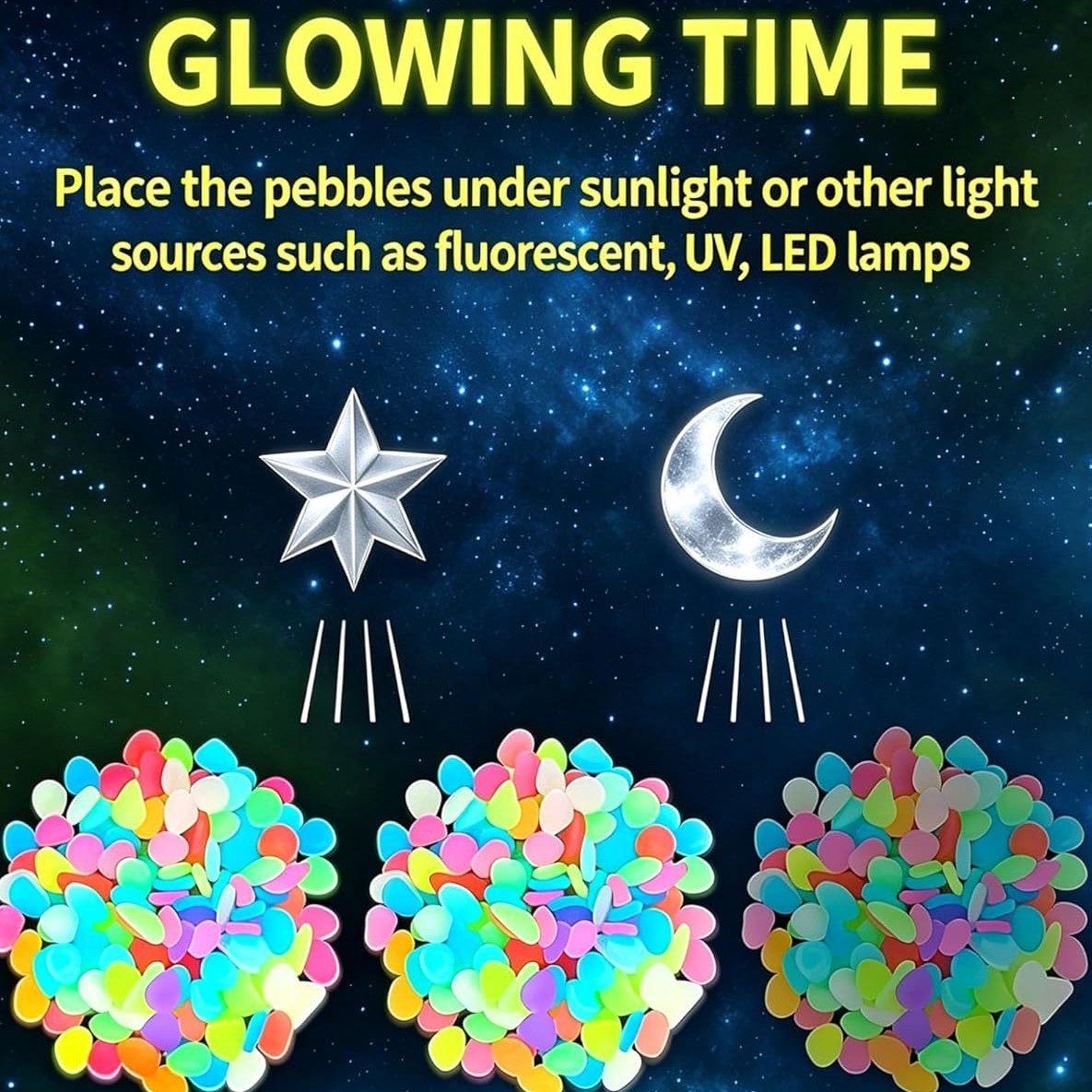 Colorful Glow In The Dark Lumi - Aquarium Light 评论和价格