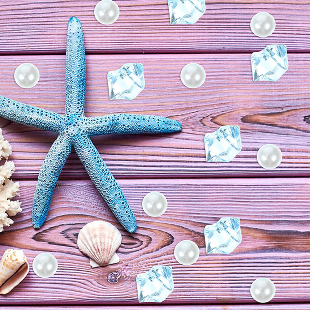 1Set Blue Crushed Plastic Bead - Aquarium Decor 评论和价格