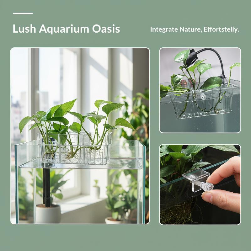 Hydroponic Plant Basket Food G - Aquarium Decor 评论和价格