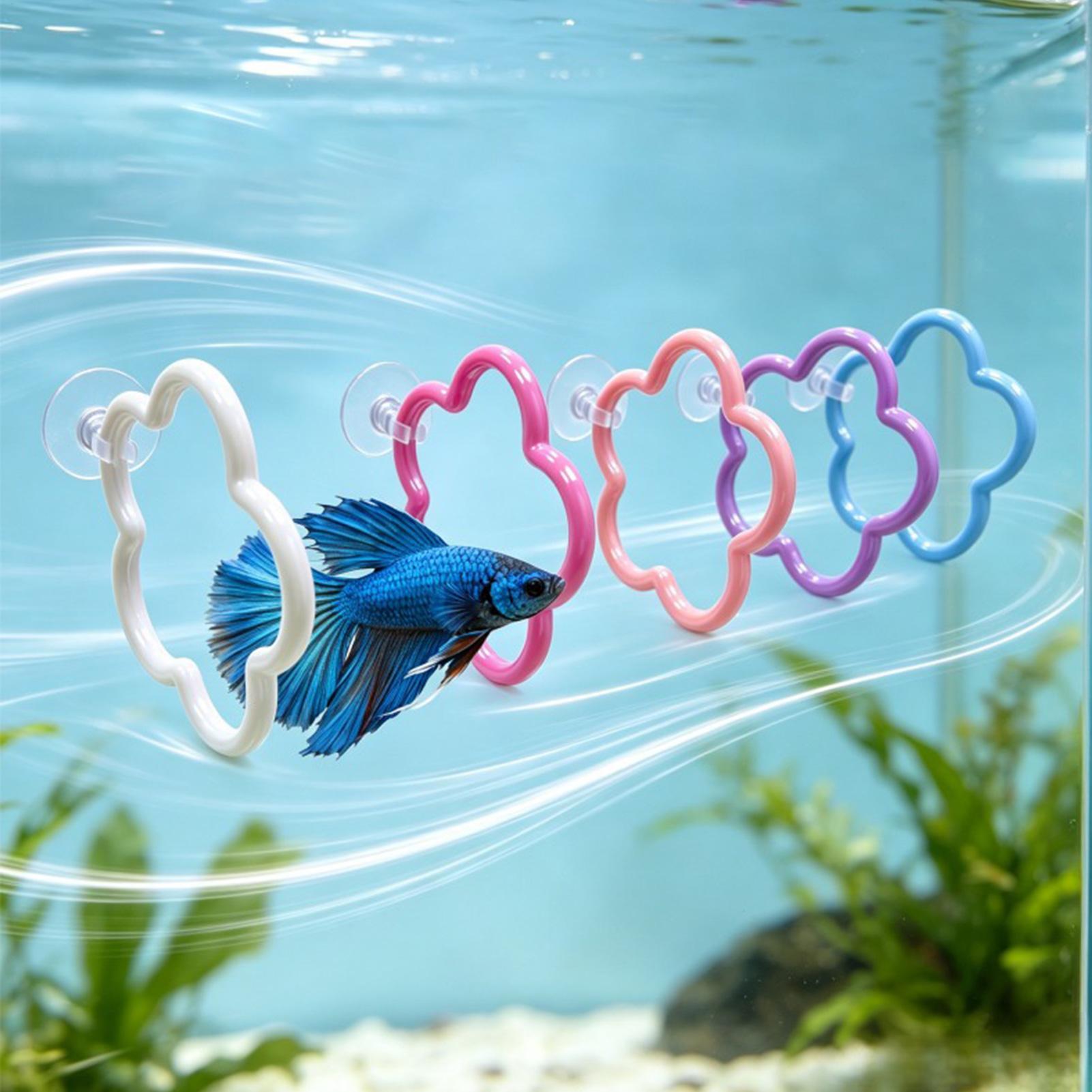 Betta Fish Toys 5 Pieces Color - Aquarium Fish Betta 评论和价格