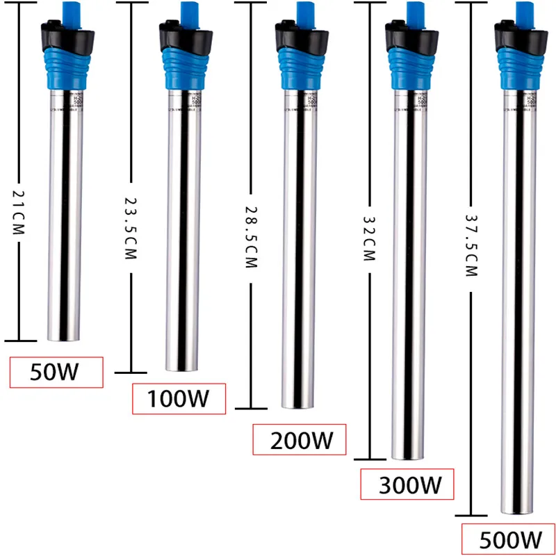 50W/100W/200W/300W/500W Submer - Fish Tank Heater 评论和价格