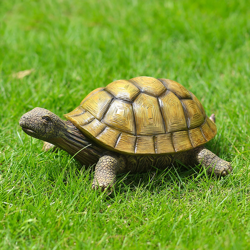Cute Decorative Turtle Resin T - Fish Aquarium Home 评论和价格